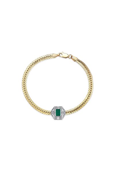 Reis Kuyumculuk Arte Zümrüt Bileklik