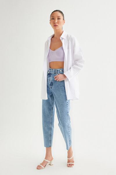 Açelya Okcu Crop Askılı Bustiyer