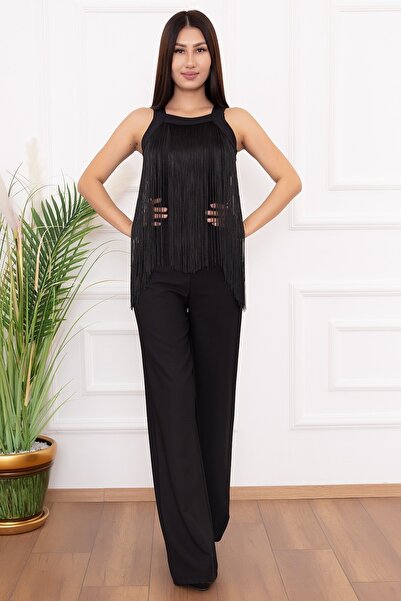 PULLIMM Saçaklı 8044 Püsküllü Tulum