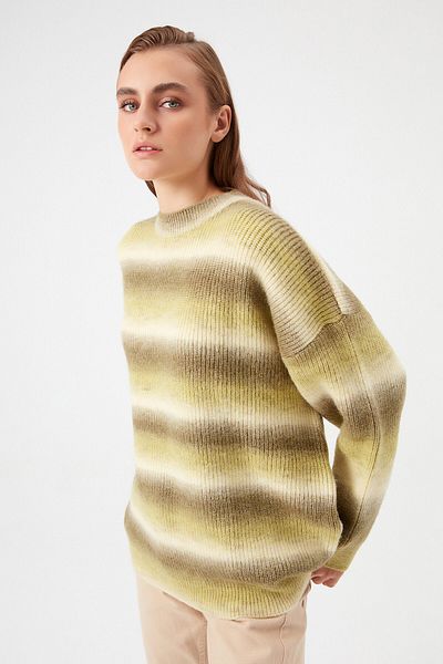 Açelya Okcu Μάλλινο πουλόβερ Crew Neck Marbled Thessaloniki