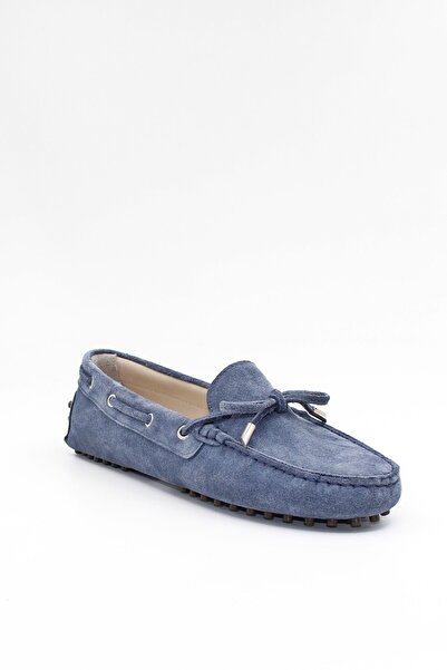 West To West Kadın Laci Deri Süet Loafer Ayakkabı