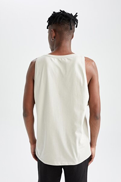 DeFacto Slim Fit Crew Neck pamut fésült alsóing