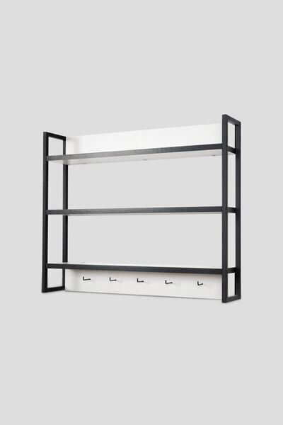 Mudesa Wall Mounted Modern Kitchen Spice Rack Hanging Terek Spice Rack