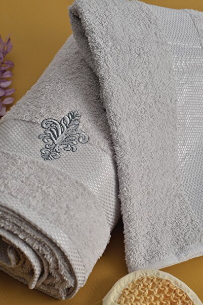 MaLana Havlu Embrase Бавовняний набір рушників для ванної кімнати, 2 шт.