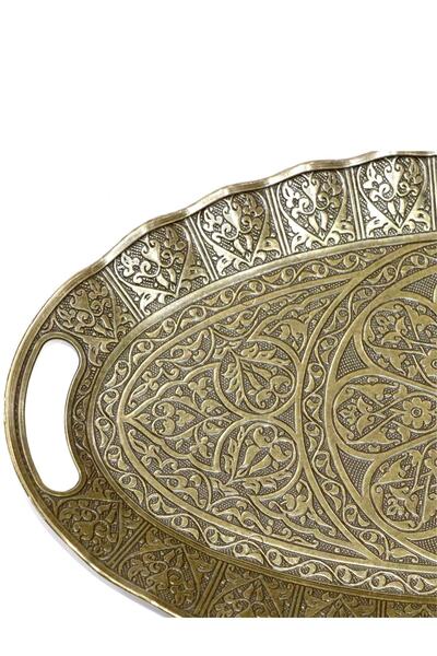 Urartu 2 Bardaklık Bakır Tepsi