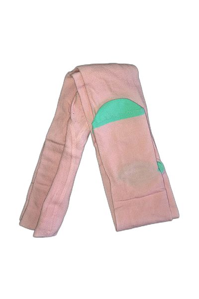 Ceremony Pink Colored Children's Pantyhose