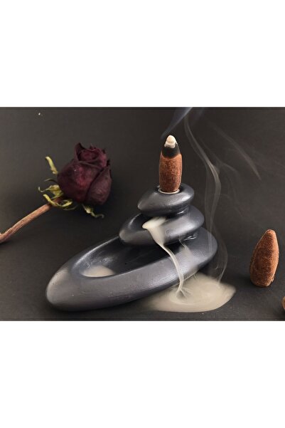 D&H Taş Model Geri Akışlı Tütsülük Şelale