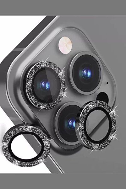 ucuzmi bulvar telefon Iphone 13 / 13mini Uyumlu Taşlı Kamera Lens Koruyucu 8d...