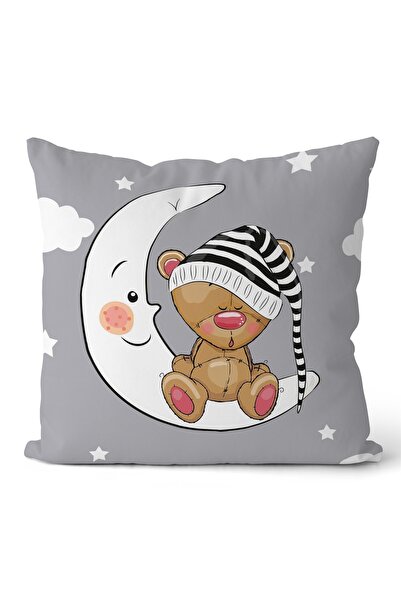 EVPANYA Çift Taraflı Çocuk Kırlent Kılıfı Kod : Kircck0243