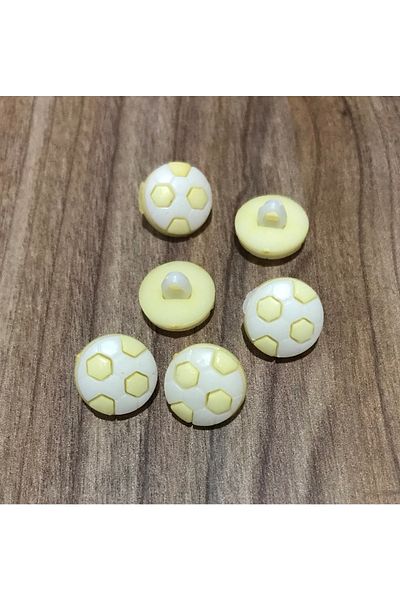 Öztürk Soccer Ball Baby Button 13mm. 6 Pack.
