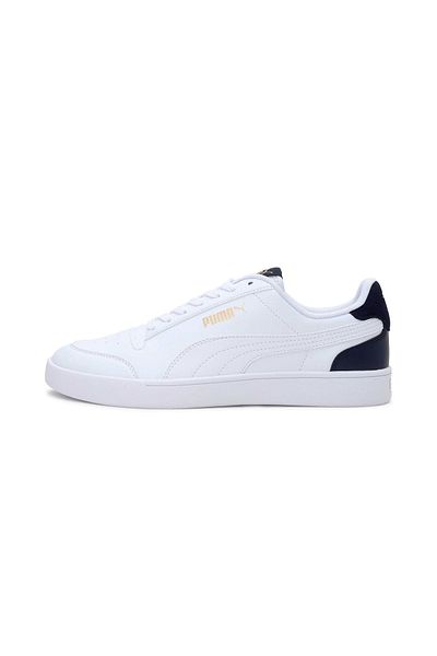 Puma White Shuffle Style Shoes