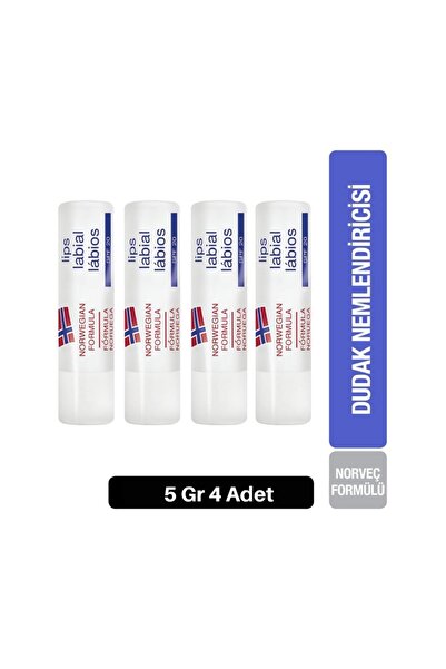 Neutrogena Norveç Formülü Spf 20 Dudak Nemlendiricisi 4 Adet