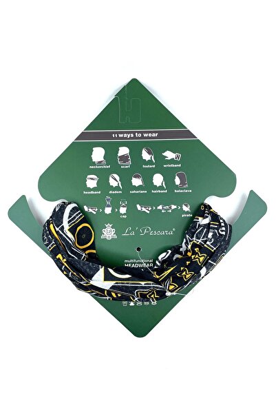 La Pescara Black Bandana Bnd02
