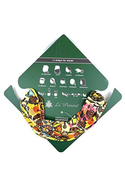 La Pescara Africa Patterned Bandana