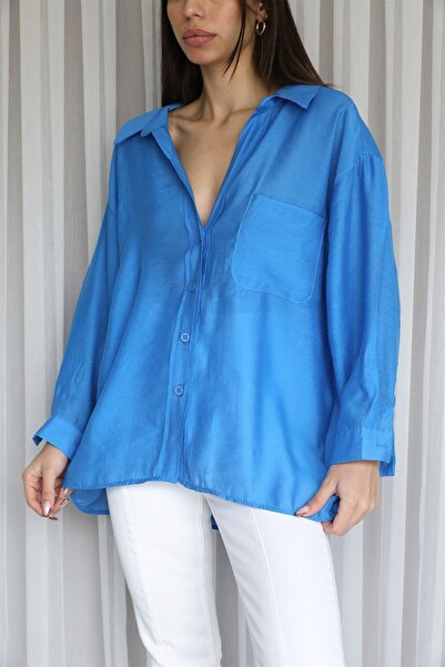 MAWA Košulja sa spuštenim ramenima Oversize kroj