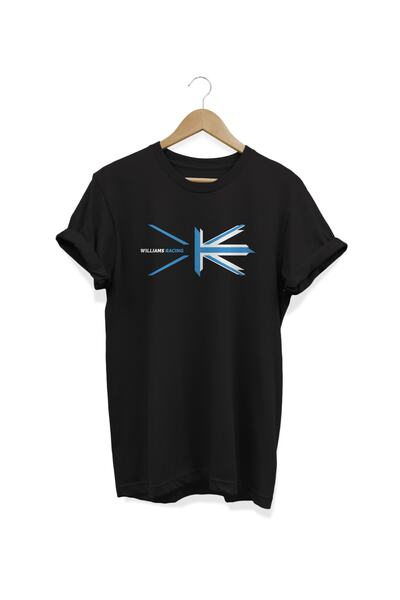 WİDİ Μαύρο μπλουζάκι Williams Racing με στάμπα
