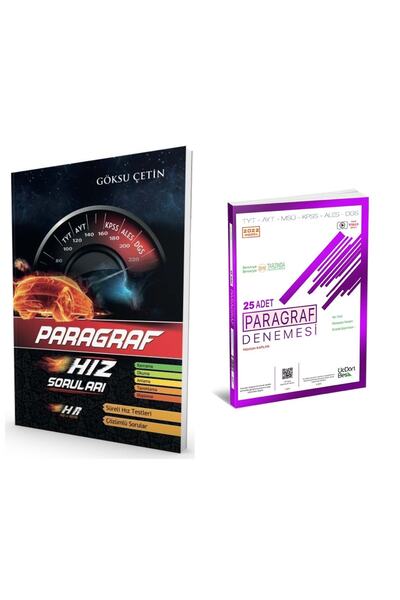 Üç Dört Beş Yayıncılık Hız Ve Renk Tyt Ayt Kpss Ales Dgs Paragraf Hız Sorular...