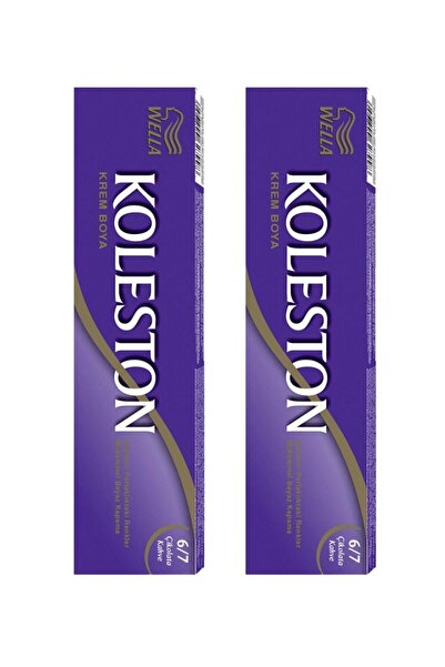 wella koleston Koleston Tüp Çikolata Kahvesi 6/7 Saç Boyası 2 li