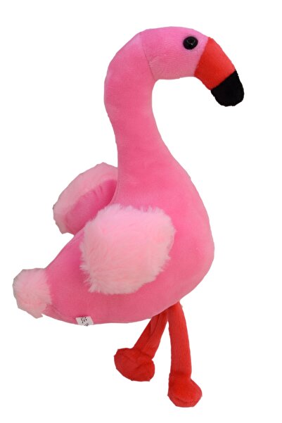 UDATOYS Pelüş Flamingo Oyuncak Sevimli Kuş Filamingo Peluş 25 Cm Koyu Pembe