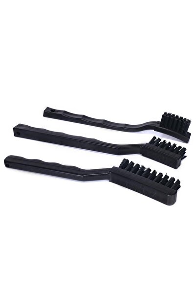 Wellhise مجموعة فرش ميكانيكية مضادة للكهرباء الساكنة مكونة من 3 قطع