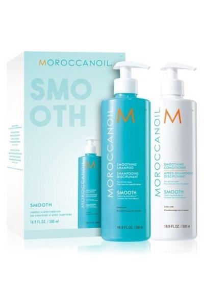 Moroccanoil Süper Smoothing Sampon 500 Ml + Conditioner 500ml Süper Set,,