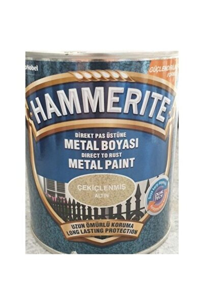 Marshall Hammerite Metal Boyası Çekiçlenmiş Desen Altın 2,5 Lt