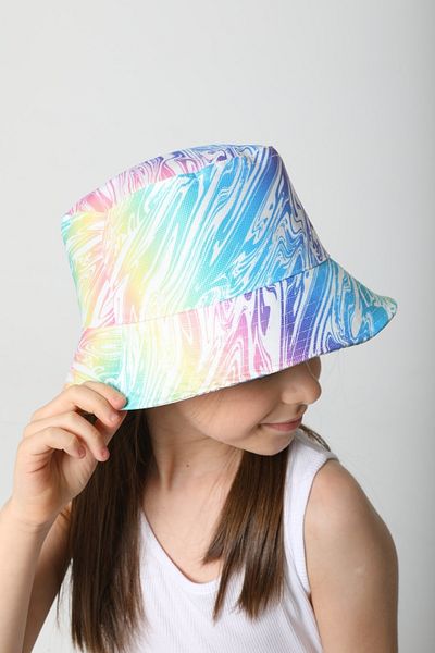 BALIENTE Multicolored Unisex Bucket Kids Hat