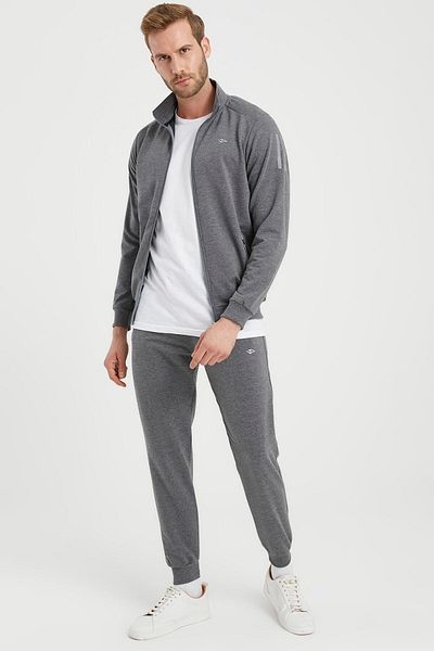 DYNAMO Men's Anthracite Cotton Tracksuit Set