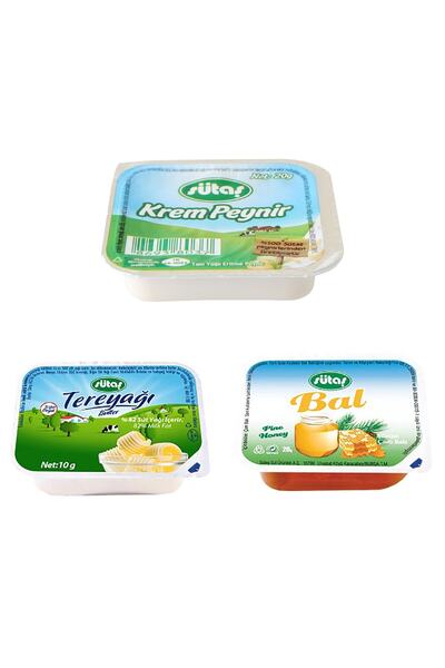 Sütaş Piknik Kahvaltılık 3'lü Set 5 Adet