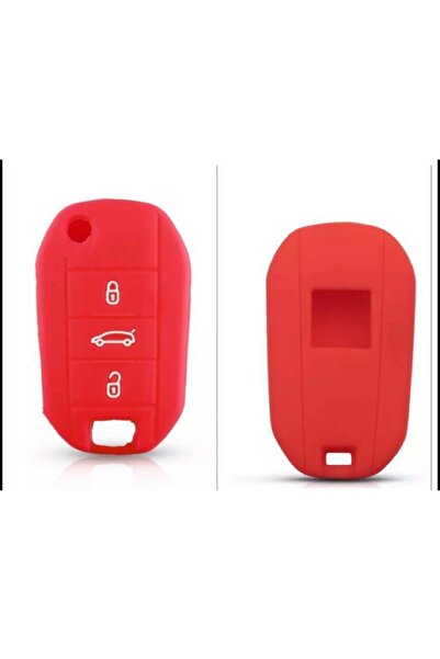 ŞENYILDIZ AKSESUAR غطاء حماية لمفتاح السيليكون المتوافق مع Citroen C-elysee ب...