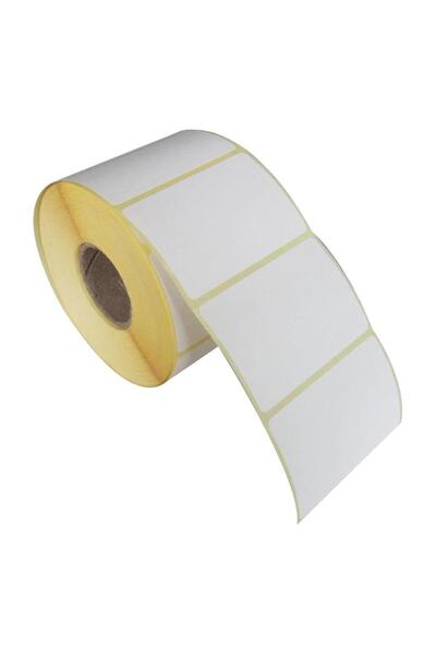 ekstrafix Eco Termal Rulo Etiket Baskısız 1000 Li Q 30x50mm