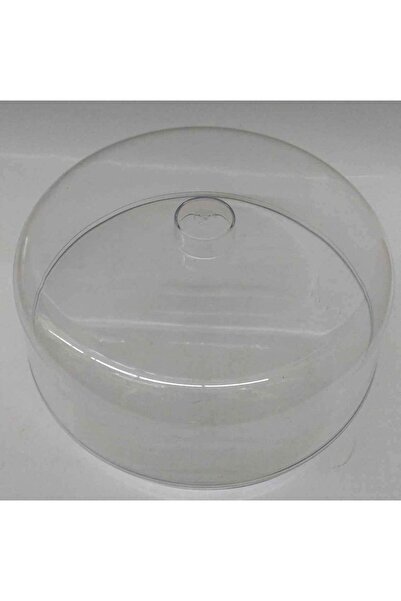 abnturk Plastik Pasta Kek Tabağı Için Fanus Kapak 26 Cm D-7