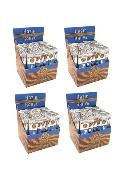 Kahve Dünyası Disposable Ready-to-Use Coffee Gold 2 Gr 50 Pieces X 4 Pieces