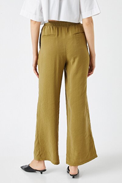 Koton Dámské khaki džíny 2SAK40052PW