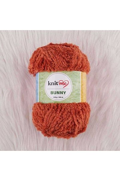 knitme خيط الحياكة اليدوي Knit Me Bunny 100 جم 100 طن متري976