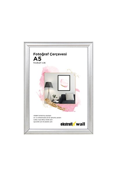 Tekin Ozalit Picture Frame A5 Silver