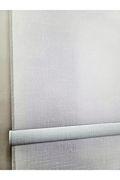 BBB Keten Kumaşlı Çift Mekanizmalı Tül Stor Perde Mt3000