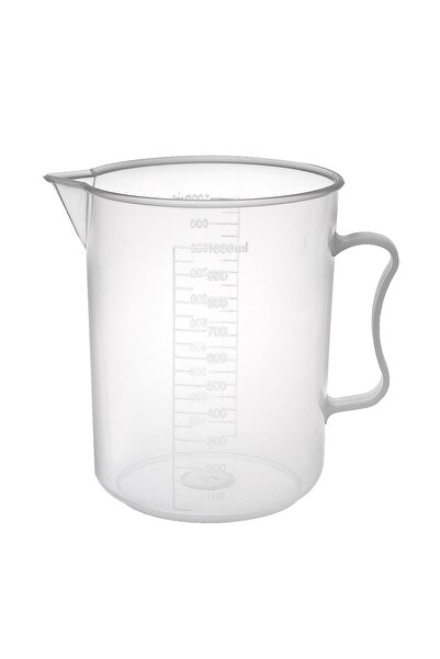 CAMBURADA CAMGEN Plastik Kulplu Beher 1000ml - 1 Adet