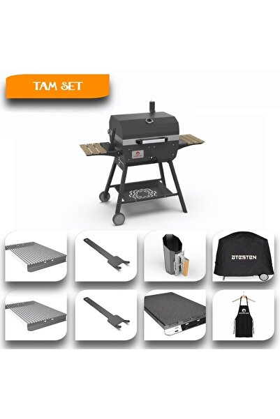 Ateşten Midi Barbekü Mangal - Tam Set