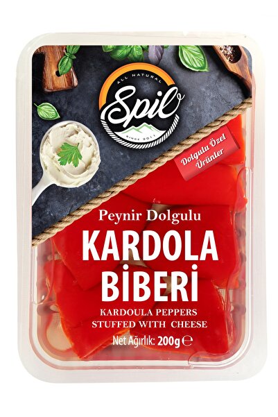 SPİL Peynir Dolgulu Kardola Biber 200gr 6 Adet-1200g