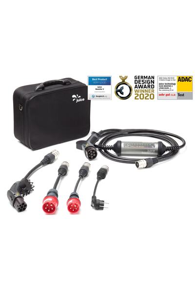 Juice Booster 2 Mobil Ac 22 Kw Şarj Istasyonu Ev Set