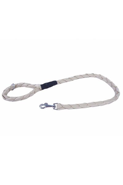 Doggie طوق مشي للكلاب منسوج ومجدول TR-متوسط-كاكي-3×100 سم