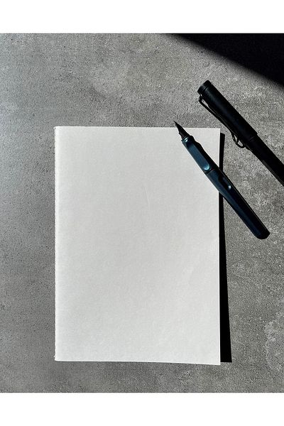 Fark Tanıtım Tailor Stitched 4-Piece Lined Notebook (grey Cover)