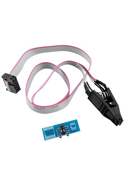ROBİZ Soıc8 Sop8 To Dıp8 Test Klips Eprom Flash Bios Programlama Mandalı Spı Iıc