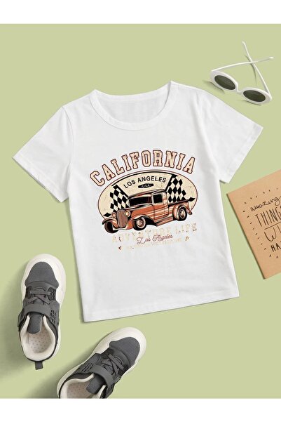 LePold Calfiornia Printed Girl/Boy T-Shirt