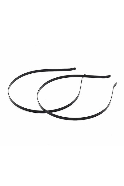 Hobi Dünya Siyah Metal Tel Taç 12 Adet