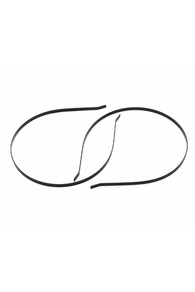 Hobi Dünya Siyah Metal Tel Taç 12 Adet