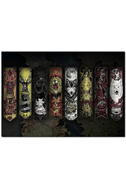 Cakapuzzle Game Of Thrones Televizyon Dizisi Görseli 120 Parça Puzzle Yapboz ...