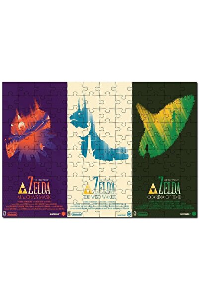Cakapuzzle ملصق أسطورة زيلدا أوكارينا من الزمن 255 قطعة أحجية الصور المقطوعة ...