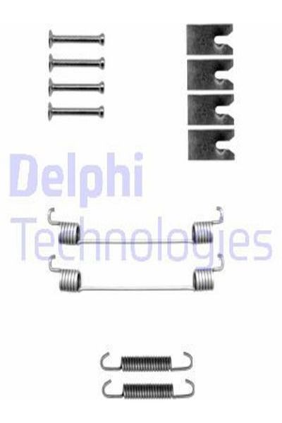 DELPHİ مجموعة تركيب بابوك الفرامل Ly1335 (Nissan:note 06-12 / Renault:clio III 06-/toyota: Rav4 (wk)978411)